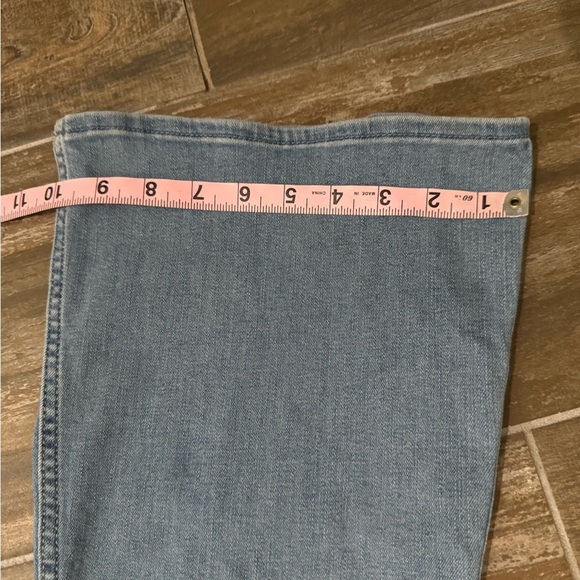 Vintage Hollister Blue Flare butterfly Jeans with Distressed Details - Picture 13 of 13